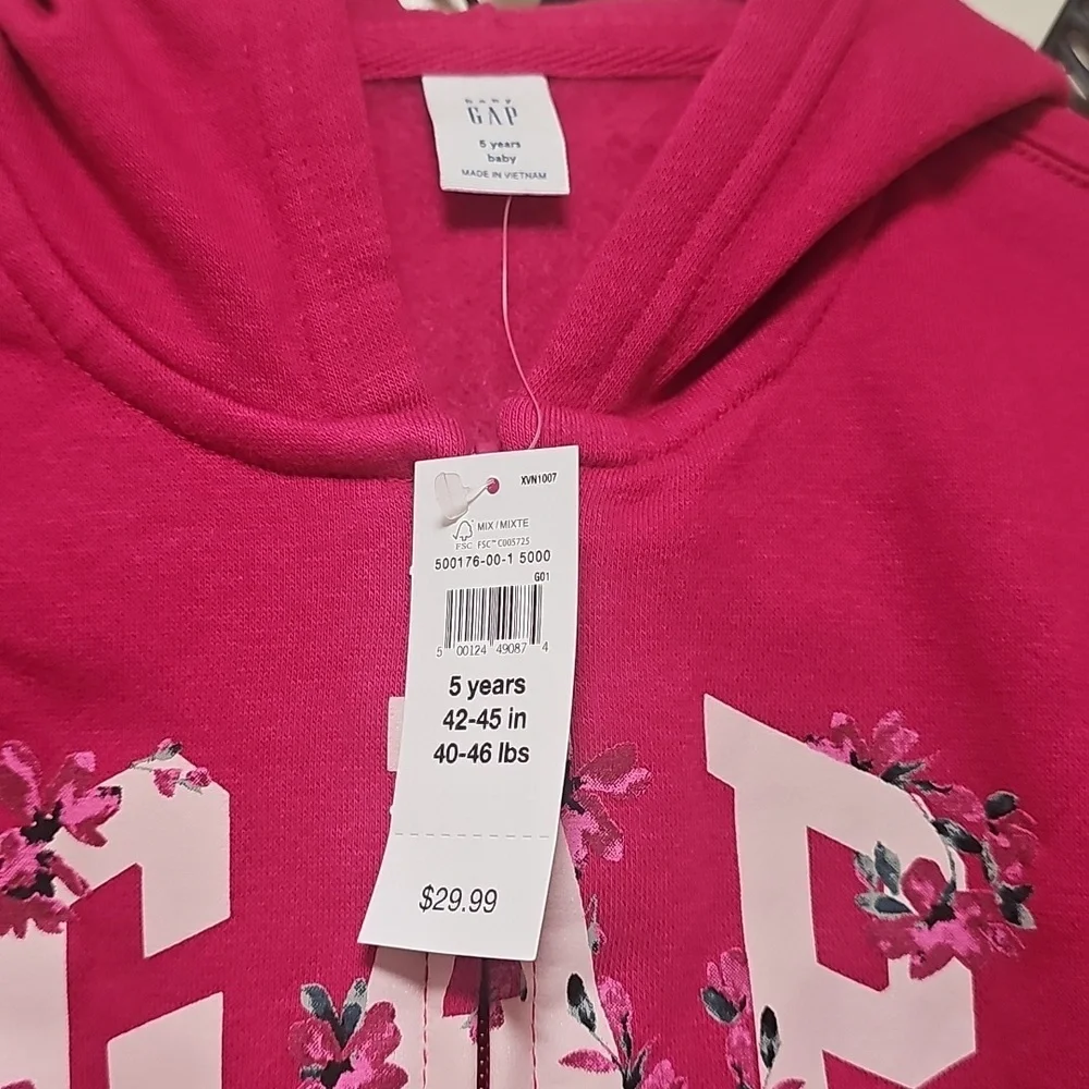 GAP‎ Pink Sweatshirt Casual Athleisure